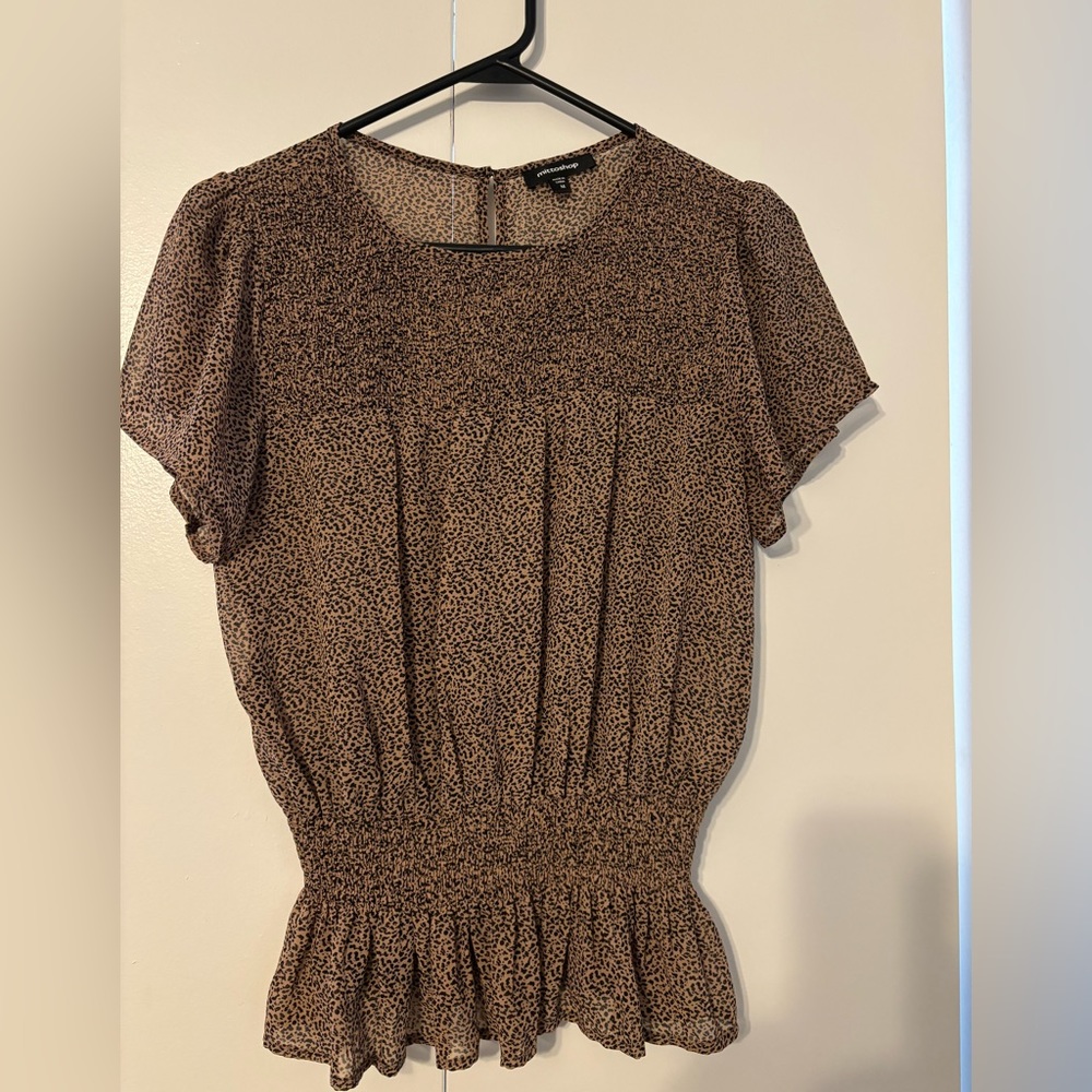 Animal Print Top